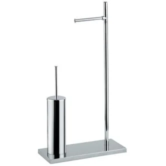 Escobilla y portarrollos 