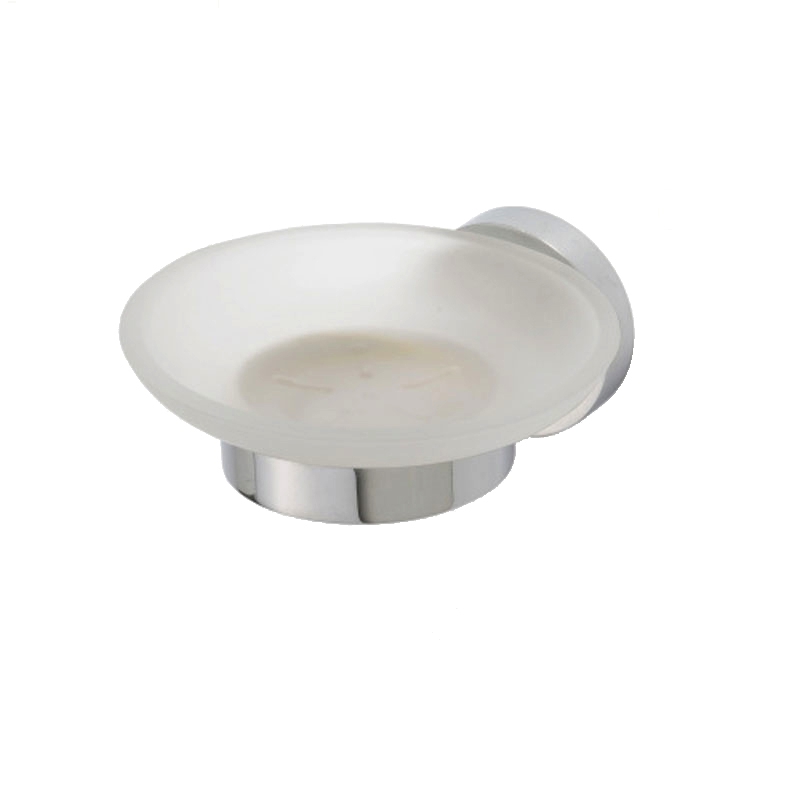 Soap holder dish  in chromed brass