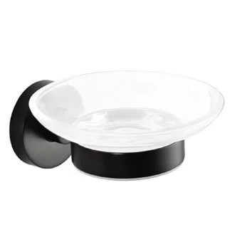 Soap holder for bathroom  black color