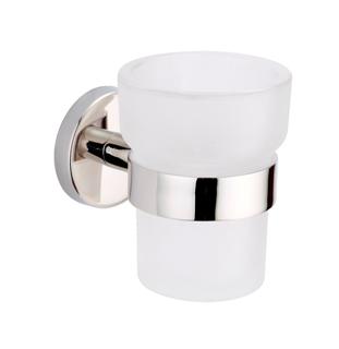 frosted glass tumbler holder 