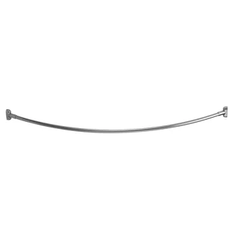 Tubo de cortina curvado 