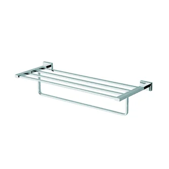 Bathroom towel rack