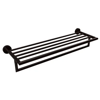 Black towel rack  black color