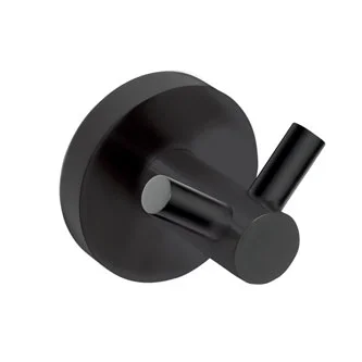 Percha doble  de color negro