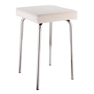 Tabourets blancs 