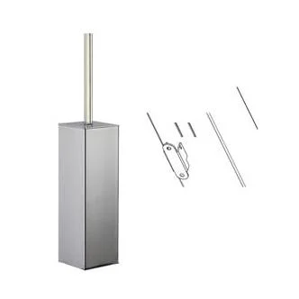 Toilet brush holder , free-standing or wall mounted