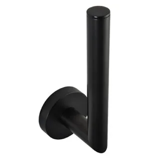 Toilet roll reserve holder  black color