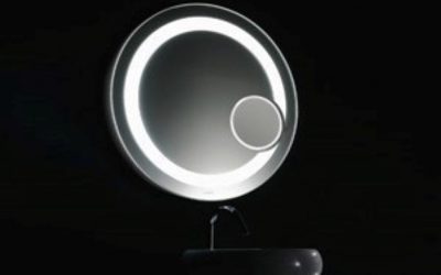 MIRA round mirror: cutting-edge technology and charm